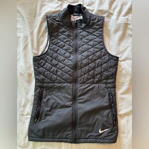 Nike Aerolayer Black and Silver Running Vest